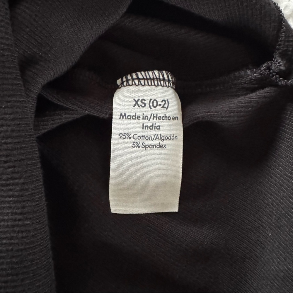 No Boundaries Women’s Maxi Dress Black Size X-Small Ribbed Short Sleeves - Picture 8 of 9